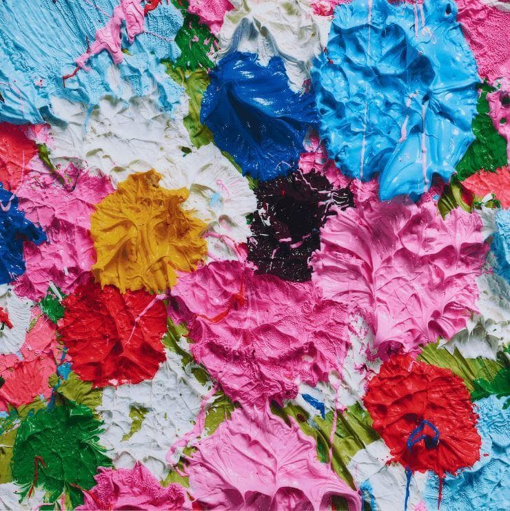 【Fruitful small】ダミアン ハースト ラミネート アルミパネル