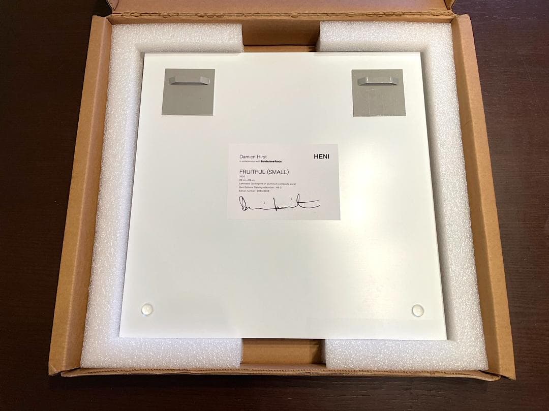 【Fruitful small】ダミアン ハースト ラミネート アルミパネル