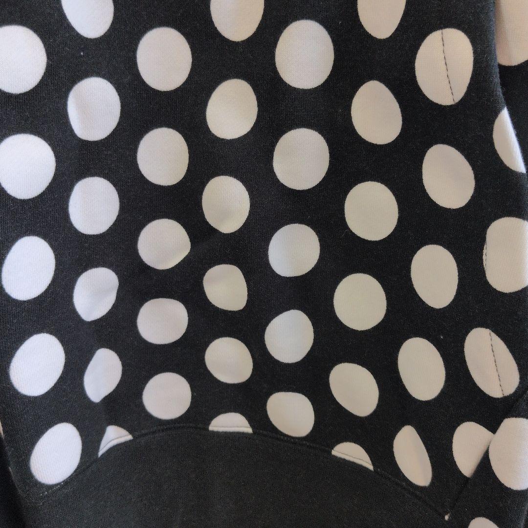 ナイキ　NIKEJUST DO IT 水玉パーカー