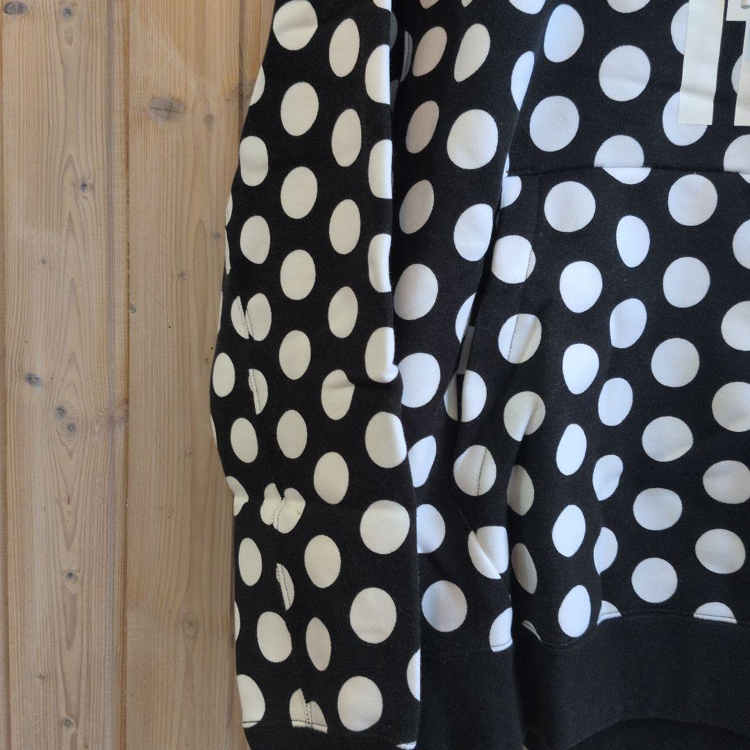 ナイキ　NIKEJUST DO IT 水玉パーカー