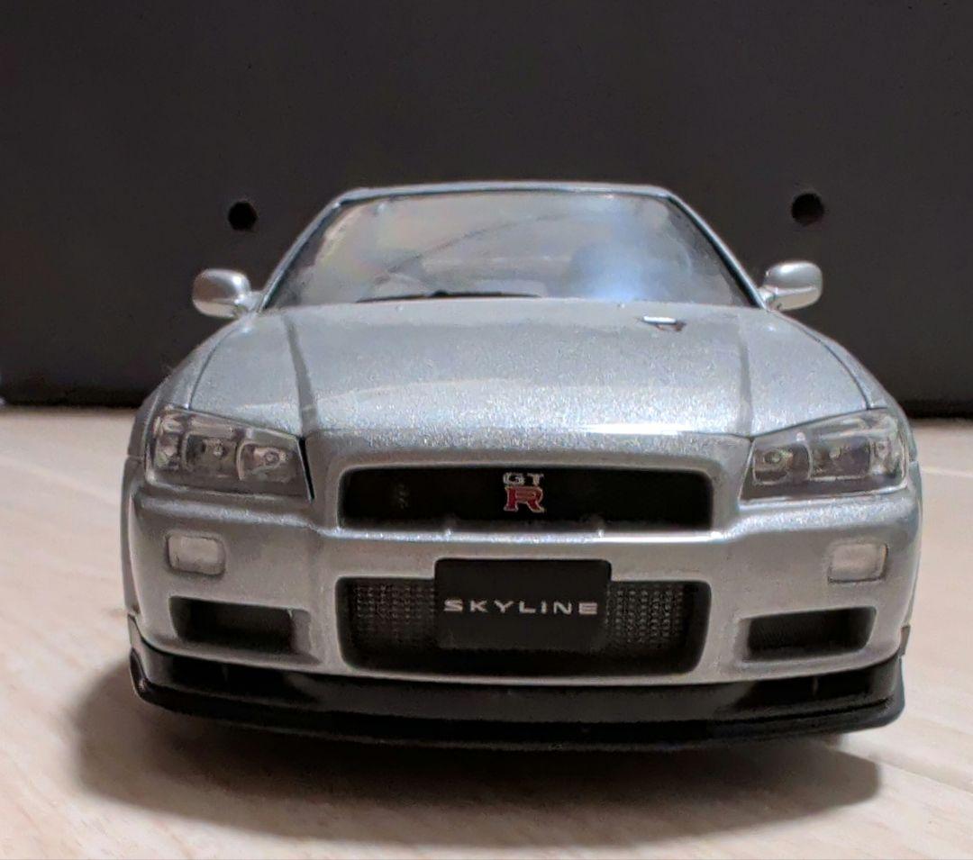 自動車 Nissan Skyline GT-R (R34) V-SPEC II 1/24
