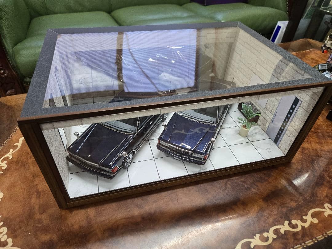 1/18 日産430セドリック グロリア ジオラマケース電飾LED