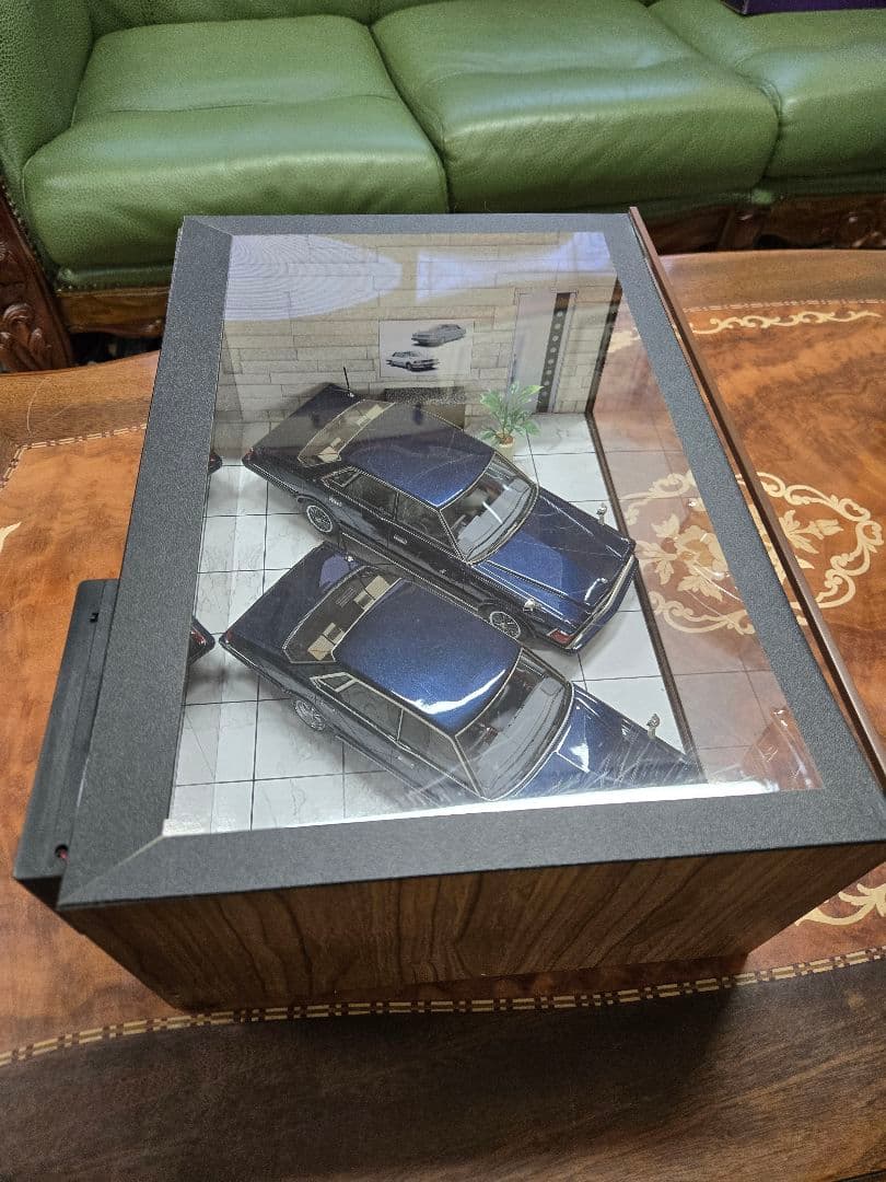 1/18 日産430セドリック グロリア ジオラマケース電飾LED