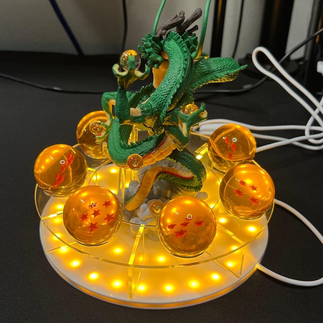 【説明要確認】シェンロン ドラゴンボールフィギュア LEDライト付き