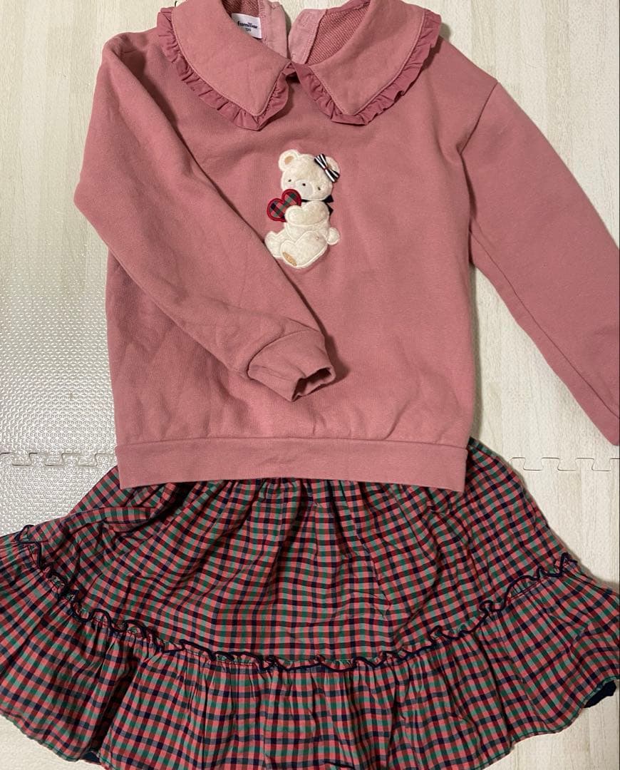 familiar 襟付きトレーナー