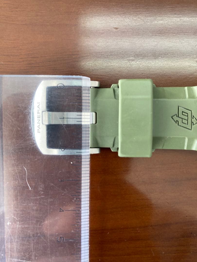 PANERAI （パネライ）純正ラバーベルト&純正ピンバックル