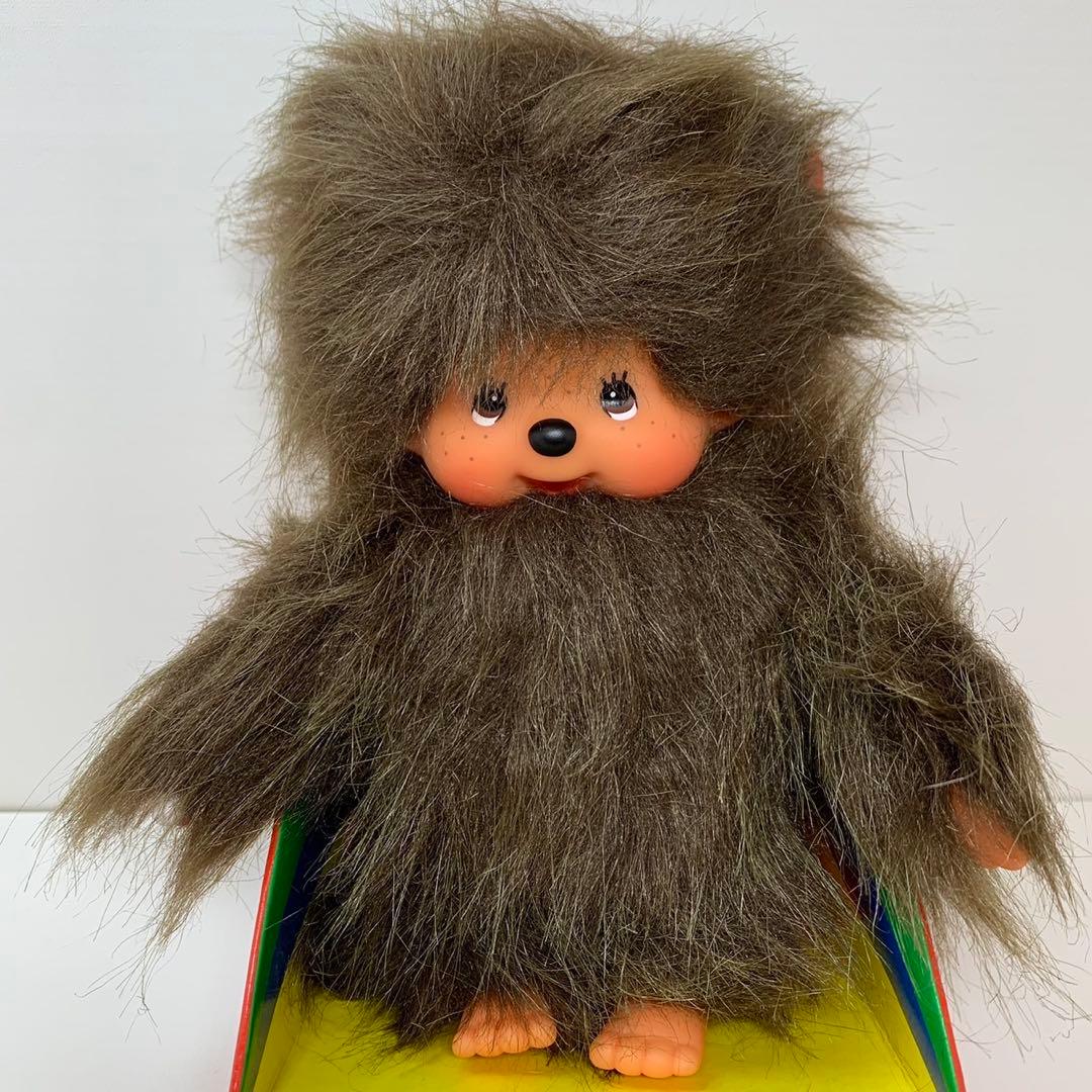 新品 モジャモジャ モンチッチ ブラウン monchhichi 464