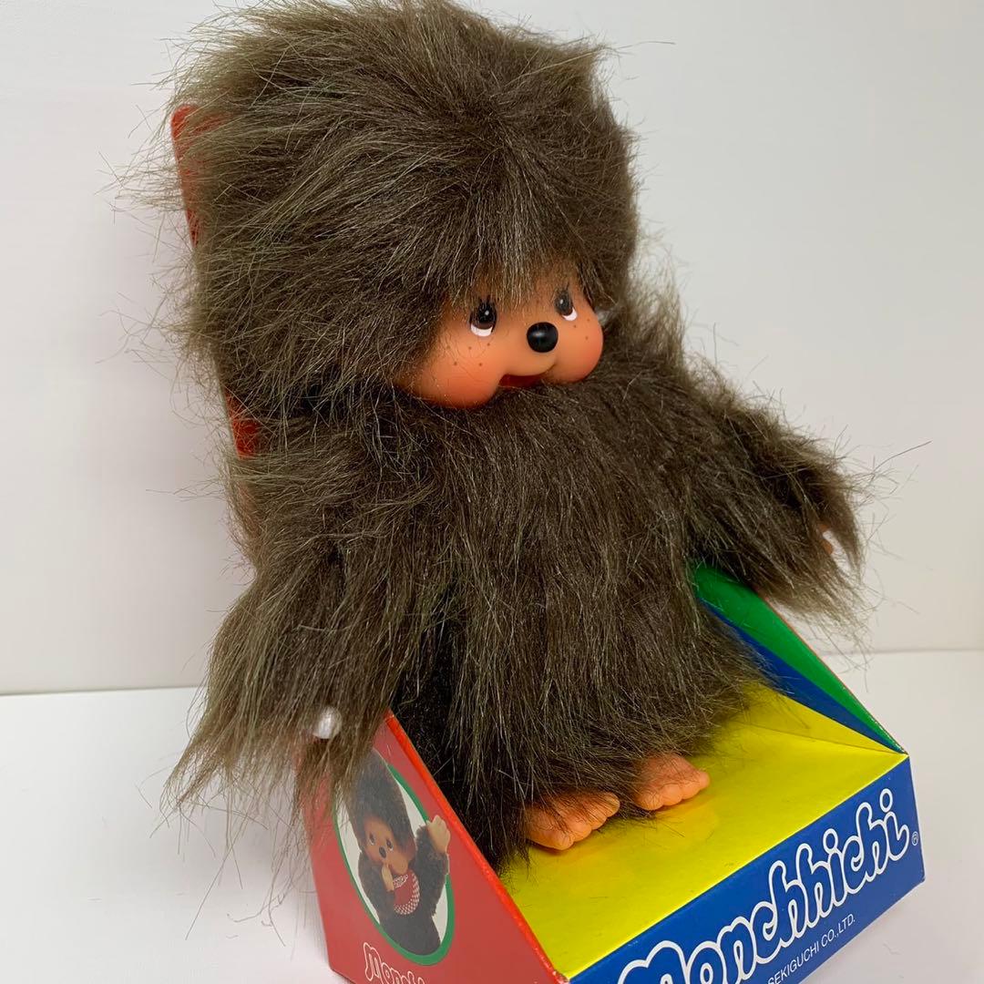 新品 モジャモジャ モンチッチ ブラウン monchhichi 464