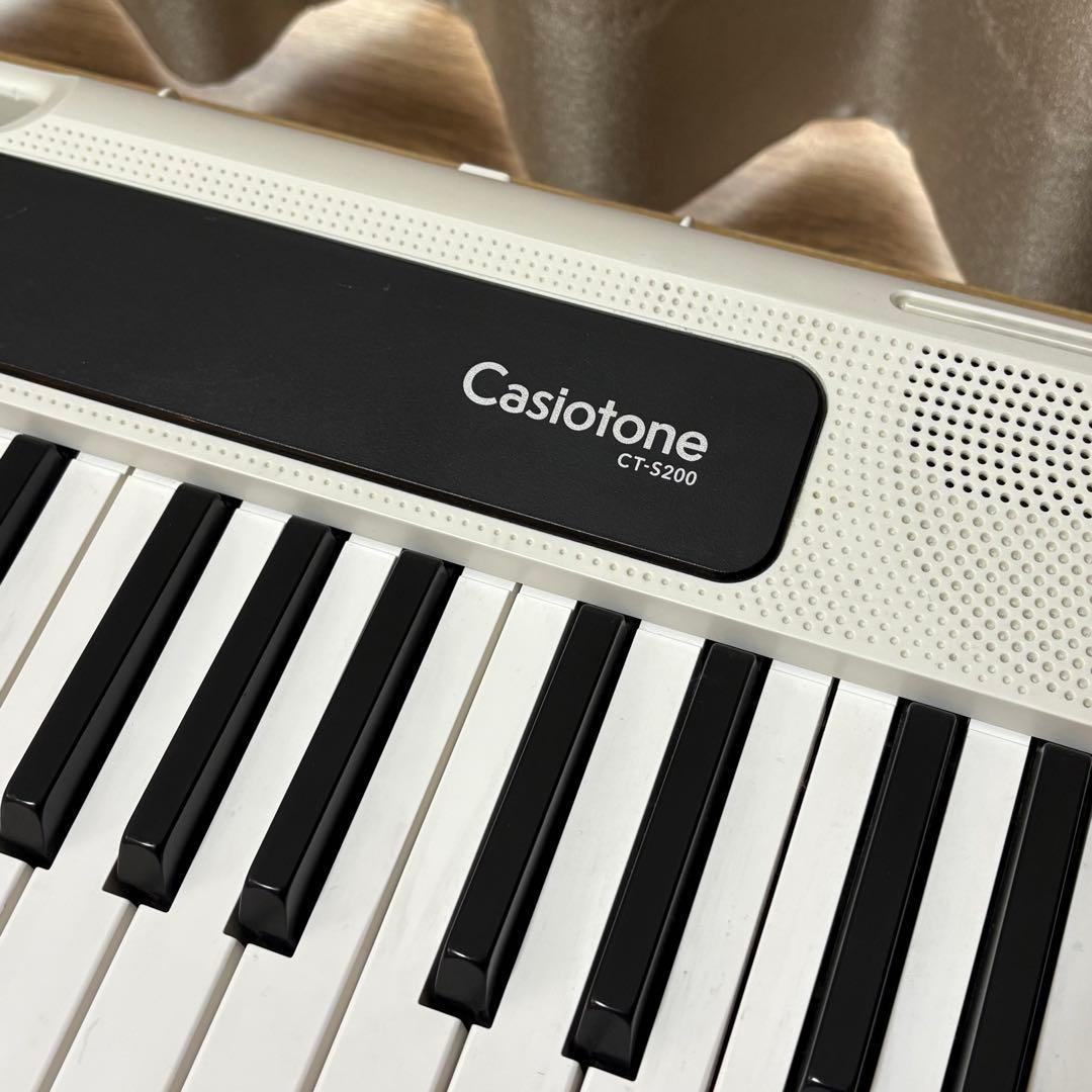 CASIO CT-S200WE 電子キーボード 中古 カシオ ピアノ