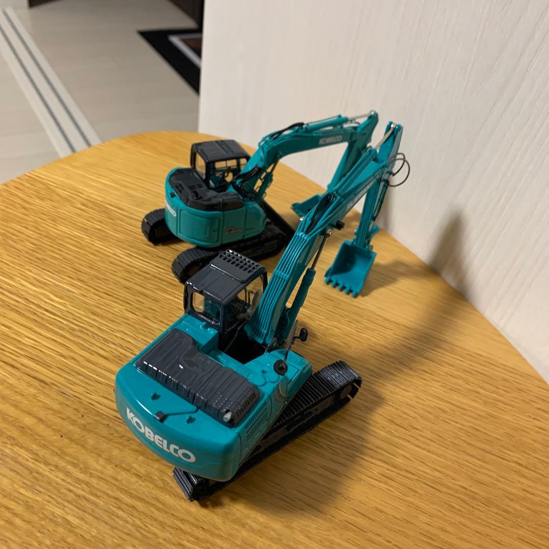 コベルコ SK210LC SK140SRミニチュア重機セット