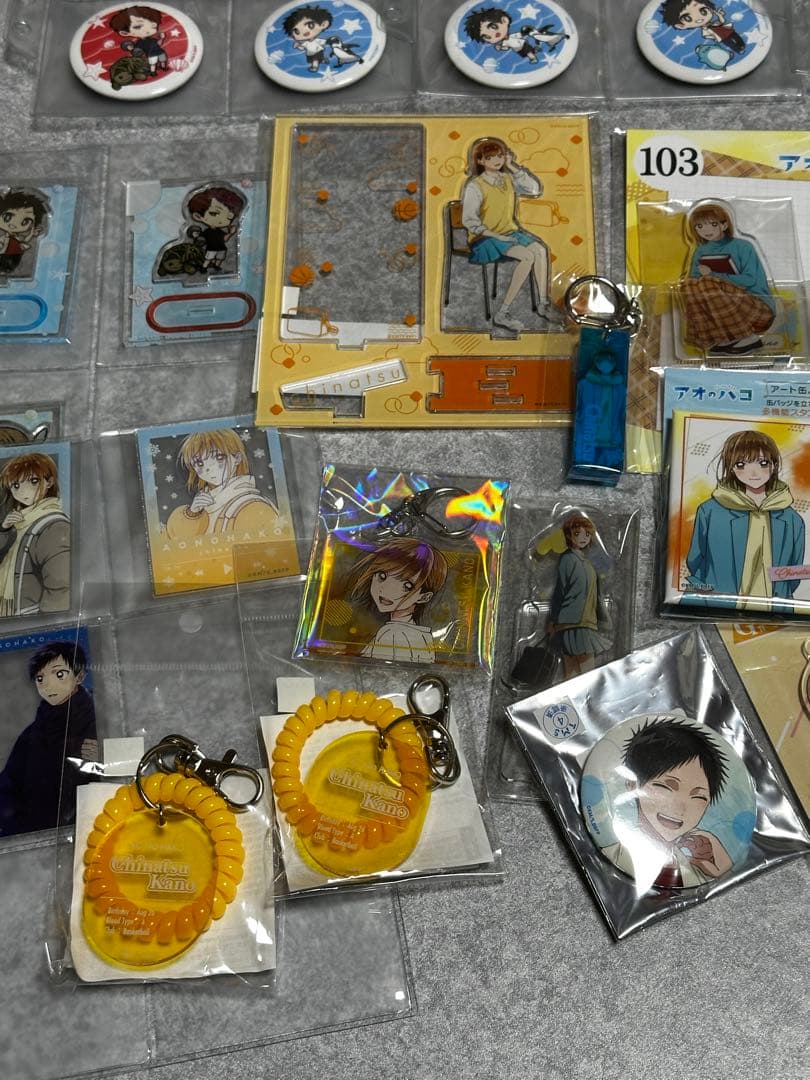 アオのハコ　鹿野千夏　蝶野雛　猪股大喜　大量グッズ　限定　まとめ