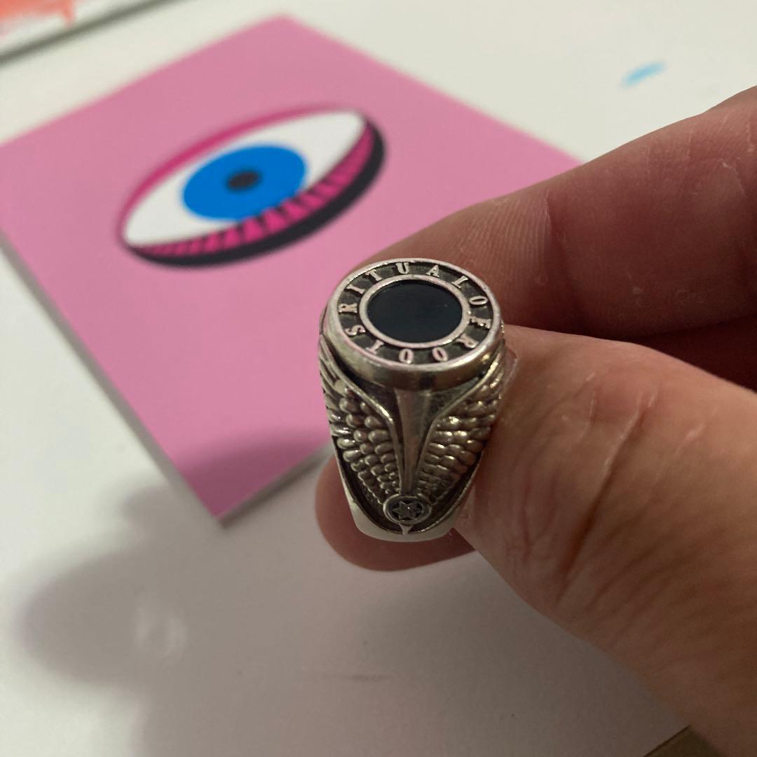 スカルリング ラージ 自作 一点物 スカルリング ラージ 自作 一点物