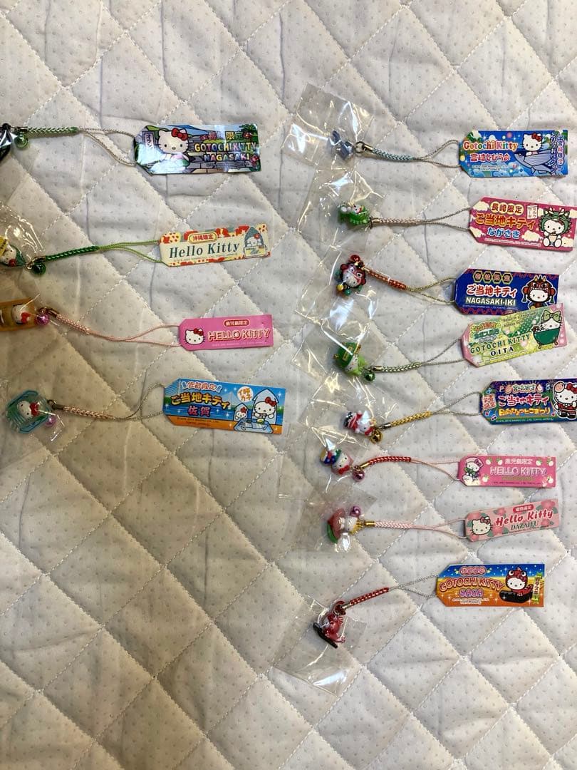 ハローキティ　ご当地　根付け　ストラップ ⭐︎２４５個⭐︎まとめ売り