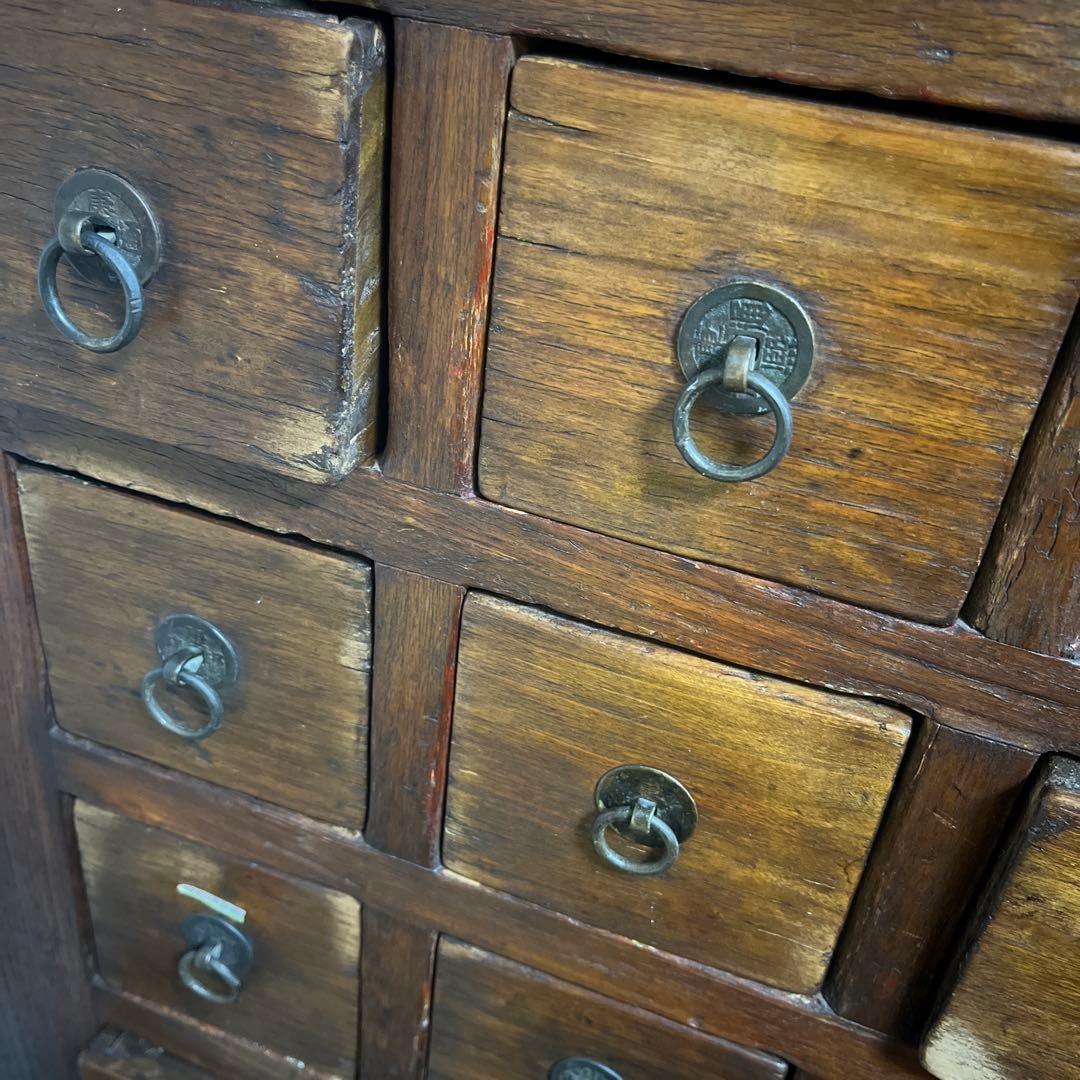 Antique 19世紀頃 ¥396000 評価され 薬箪笥