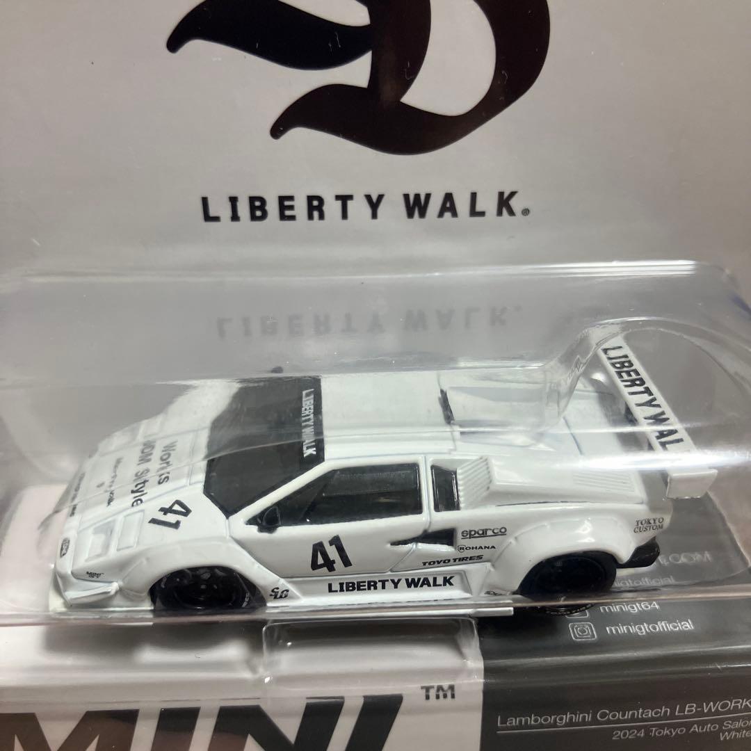 MINI GT LB★WORKS ホワイトミニカー2台セット