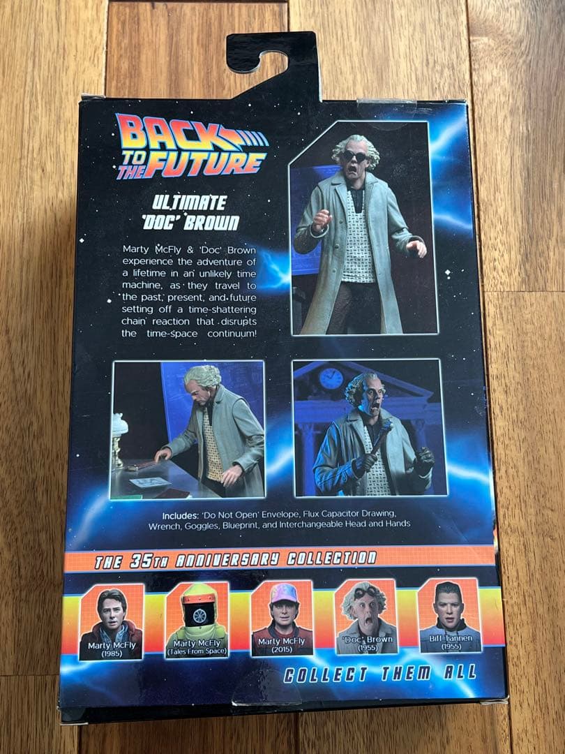 NECAバック・トゥ・ザ・フューチャー アルティメットドク・ブラウン