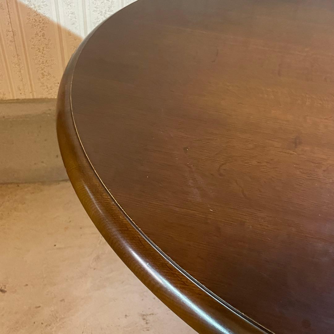 【直接引渡し】 飛騨産業 キツツキ 木製ラウンドテーブル