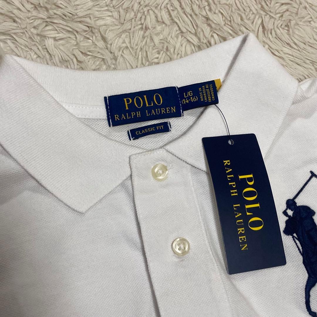 POLO RALPH LAUREN【新品】現行品 ポロシャツ ポニー刺繍 白