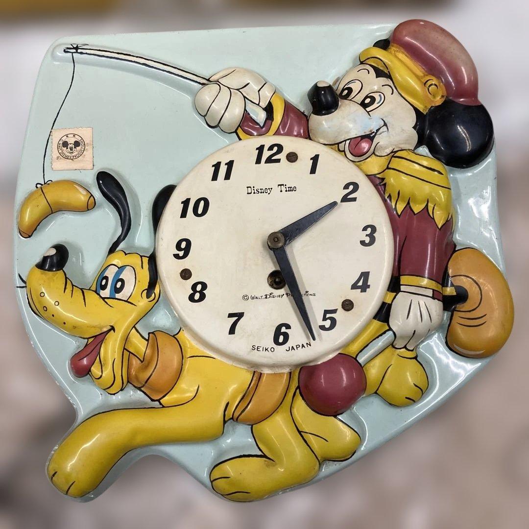 1962年に、精工舎が日本製初SEIKOディズニータイムの子供向けの時計を発売