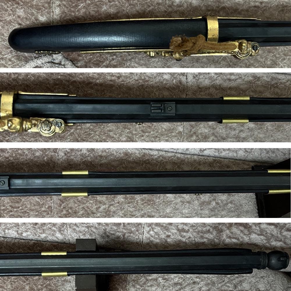 DENIX デニックス 火縄銃 種子島 ブラック 模造 レプリカ 全長110cm