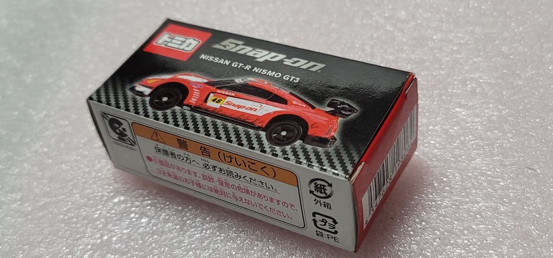 【送料無料】未使用！ スナップオン GTR ミニカー 「 トミカ 」
