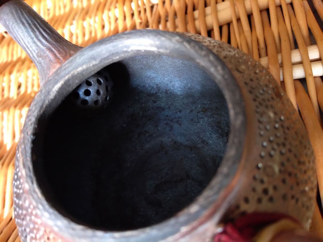 台湾 柴焼 茶器 急須 陶器