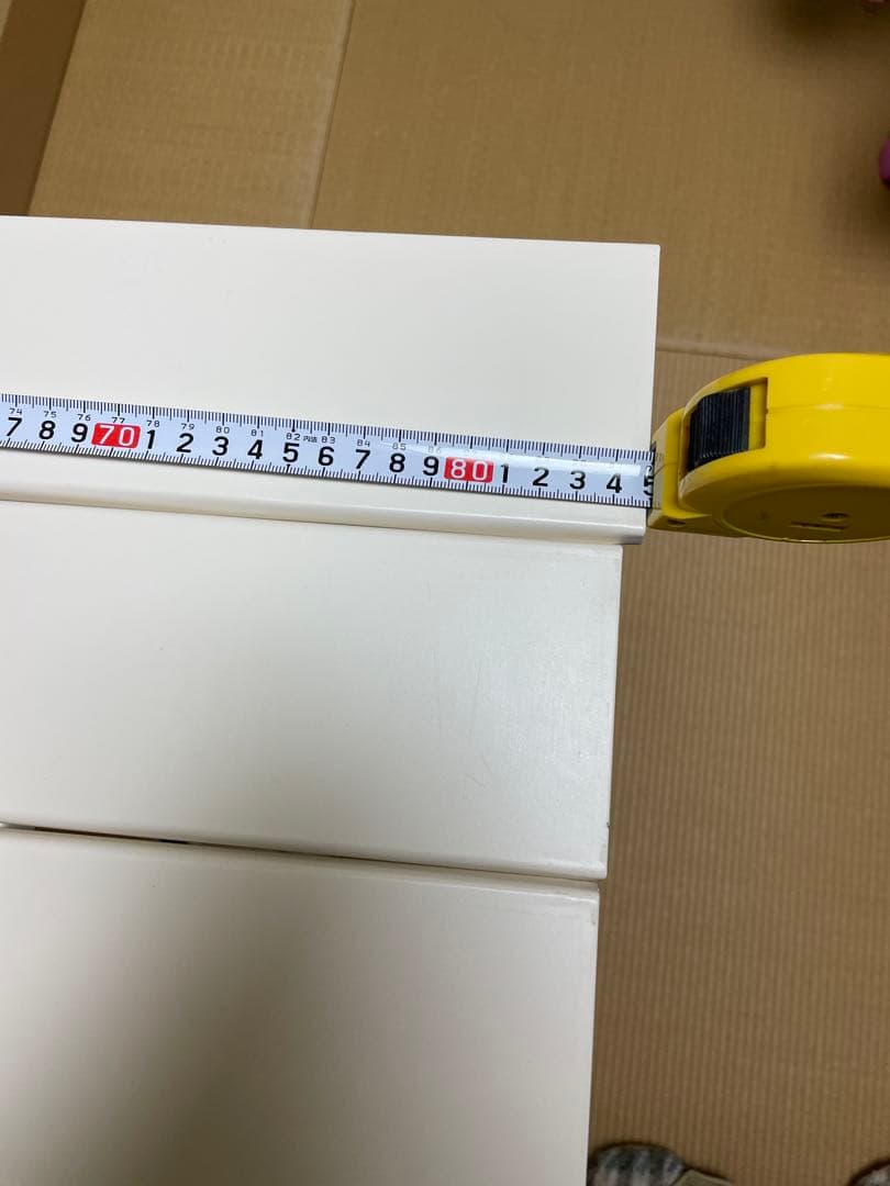 スチール製　おひな段 5段　ホワイト