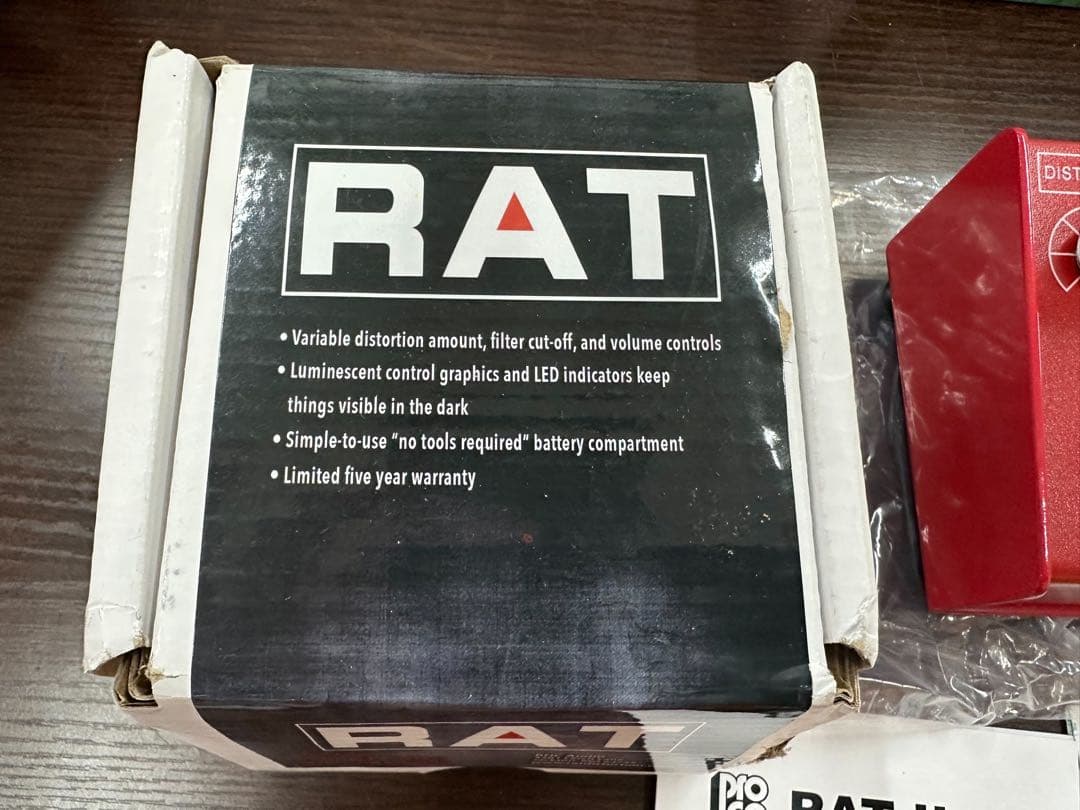 Pro Co RAT2 RED IKEBE ORIGINAL MODEL ラット