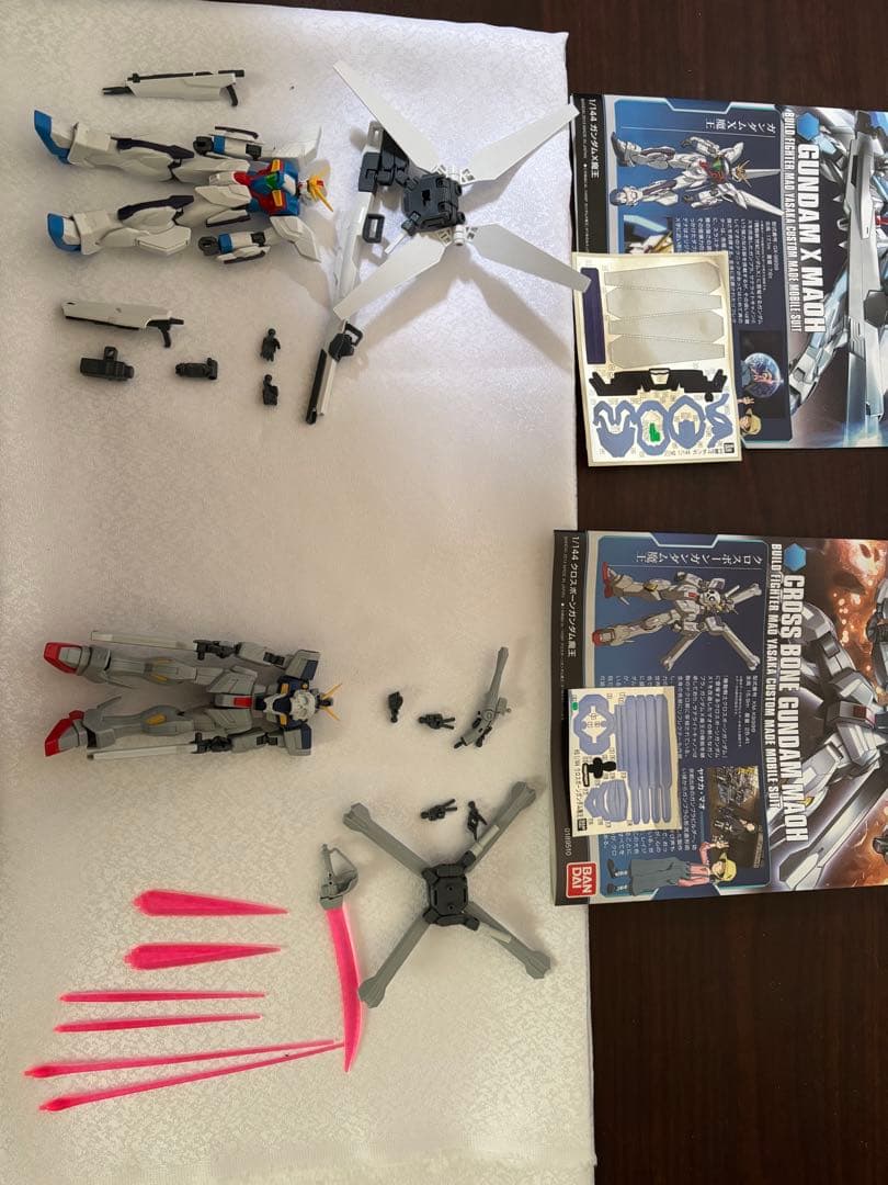 最終値下げHGガンプラ組み立て済み　箱きず一部未開封まとめ売りA