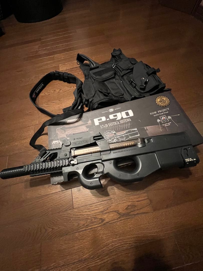 東京マルイ P90電動ガン カスタム 備品付き AIRSOFT97 本店通販部