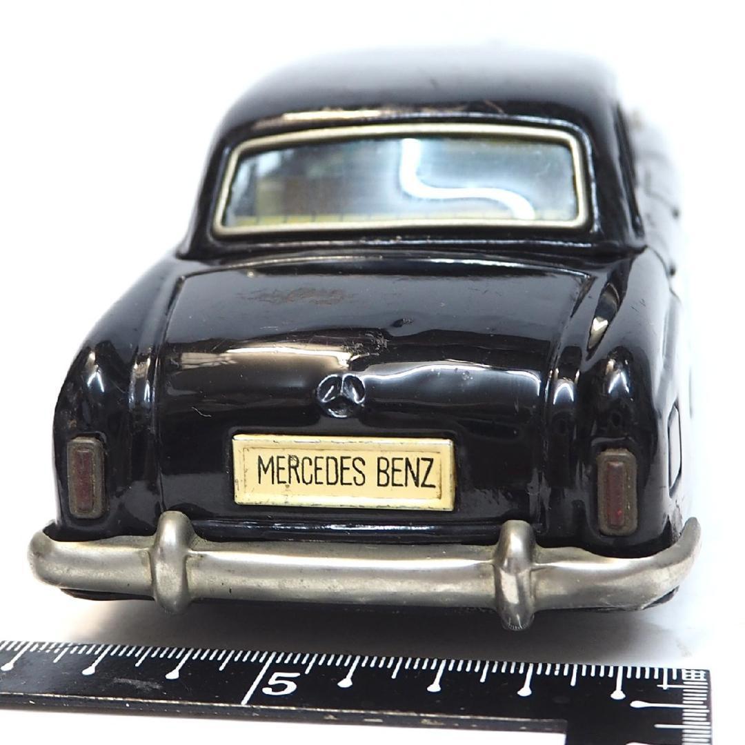萬代屋【メルセデス ベンツ219黒】tin toy car ブリキ自動車【箱無】