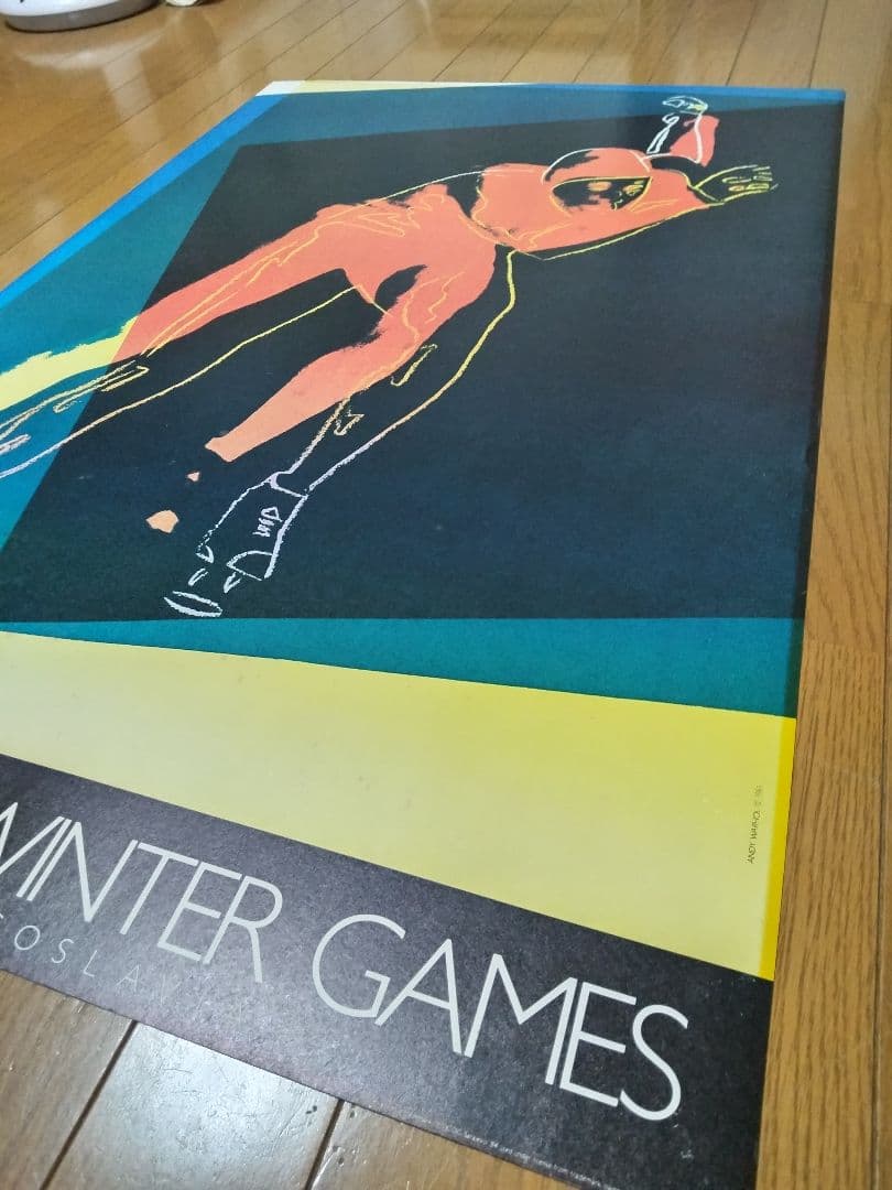 アンディウォーホル アートポスター 1984年 冬季オリンピック ポスター