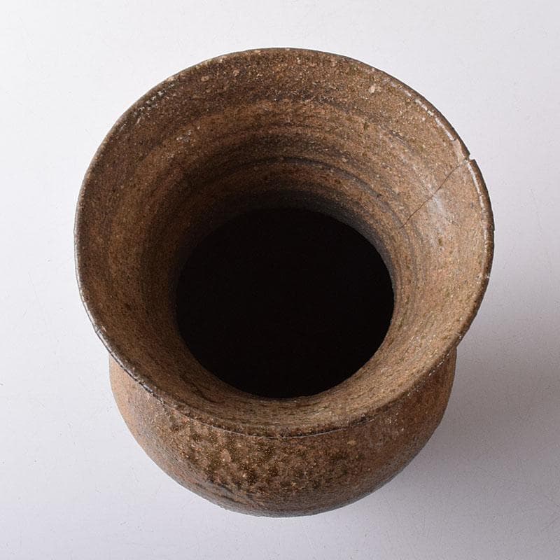 朝鮮美術　須恵器　新羅土器　新羅無細土　壷　時代箱　M　R8358