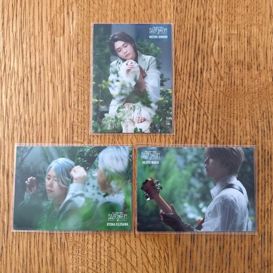 ミセスグリーンアップル バベルの塔 フォトカ 007 008 009 ミセス