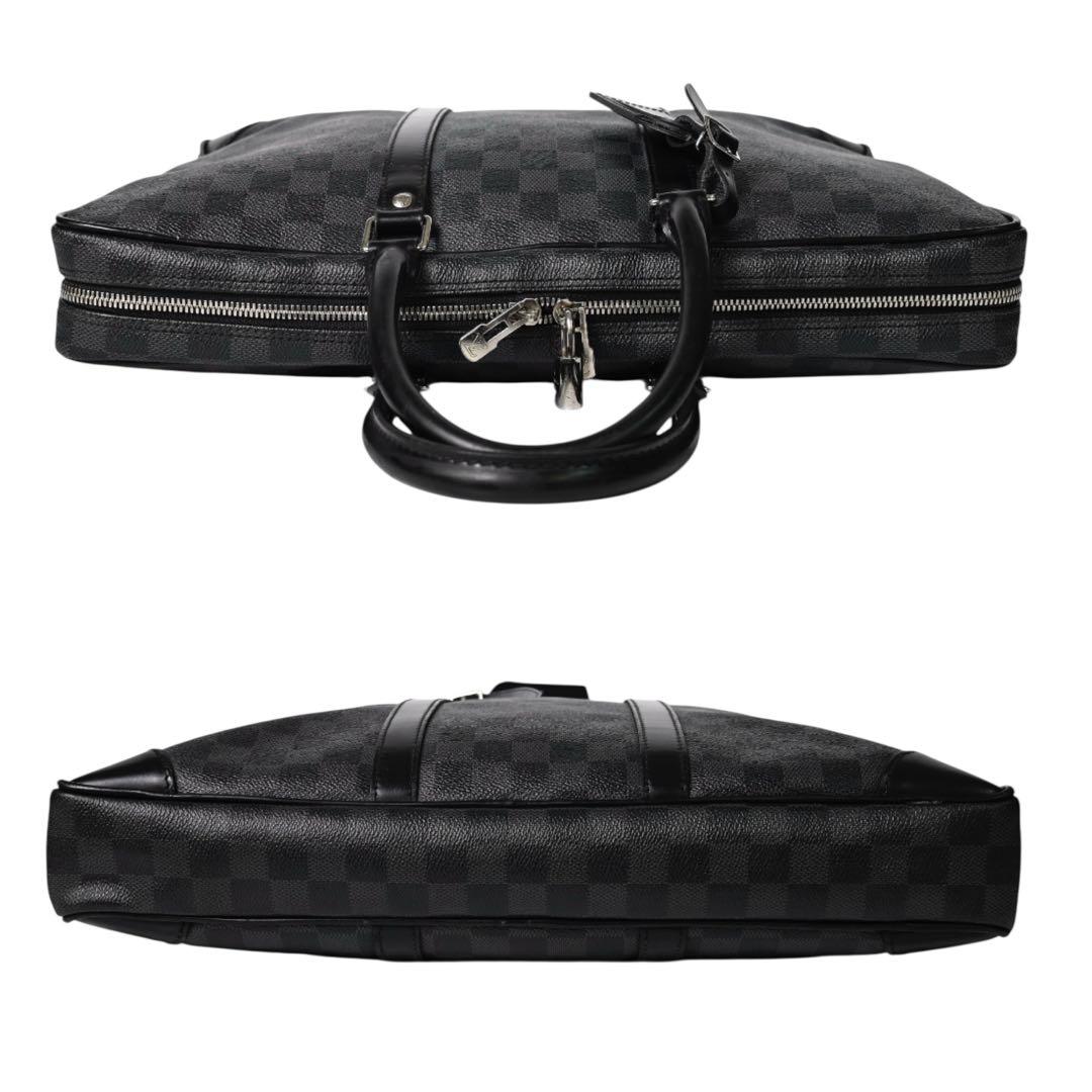 【美品】ルイヴィトン　ダミエ　ポルトドキュマン　トート　ビジネスバッグ