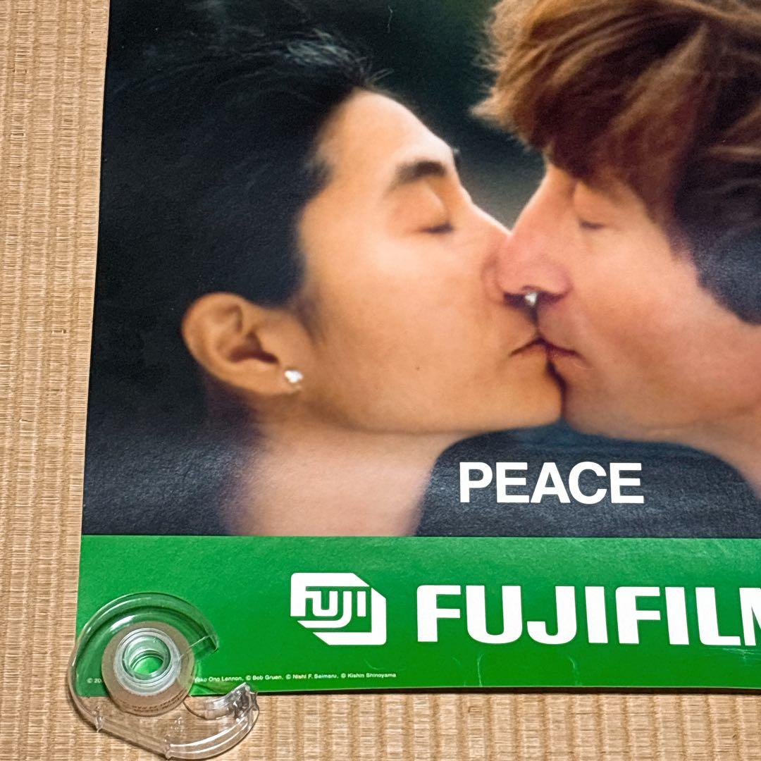 超希少 ジョンレノン＆オノヨーコ FUJIFILM 富士フィルム 非売品