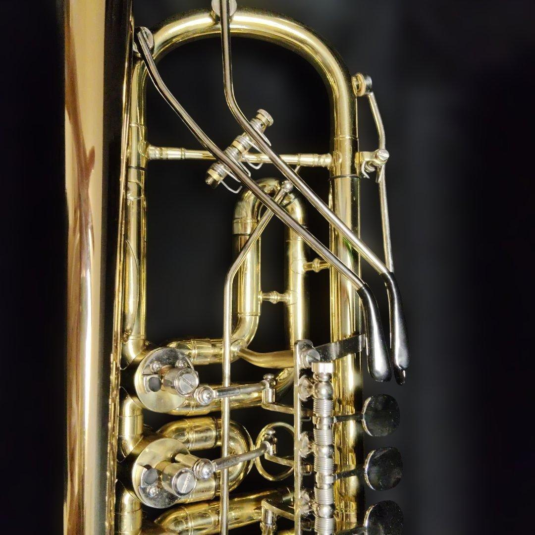 B管ロータリートランペット オクターブキー／トリガー付　※ブランドロゴ削り済