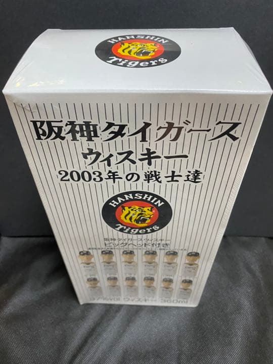 阪神タイガース優勝記念ウイスキー2003年 7体 阪神タイガース2003年