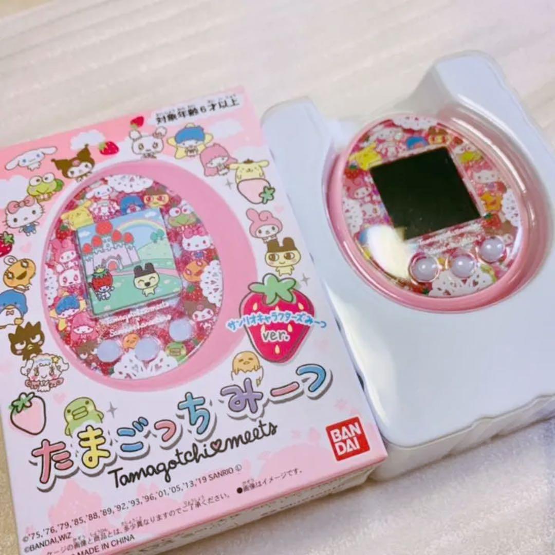 たまごっち サンリオみーつ ピンク たまごっちみーつ