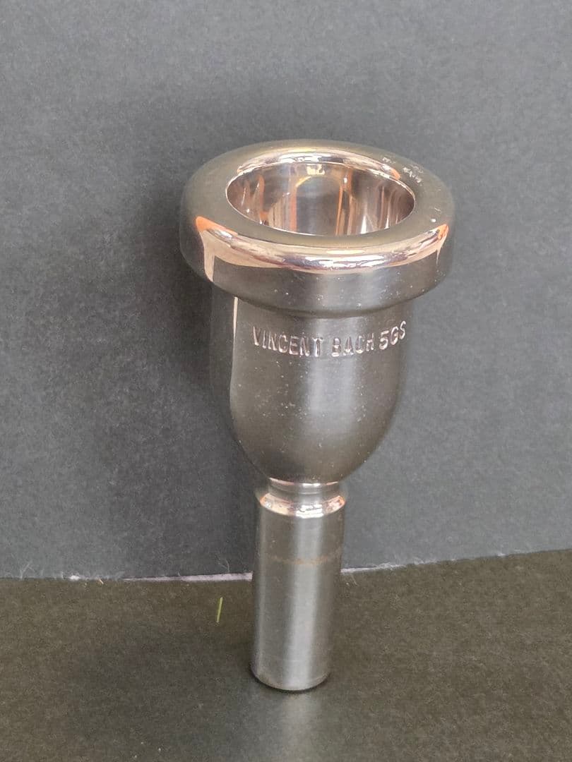 Bach MEGA TONEバックメガトーン トロンボーンマウスピース5GS太管