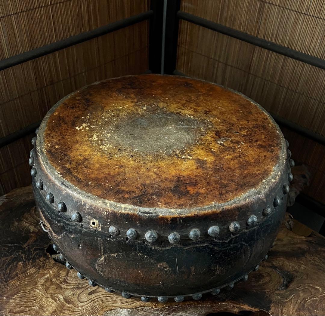 時代 和太鼓 平太鼓 和楽器 打楽器 処分価格 旧家蔵出し 時代物 古い