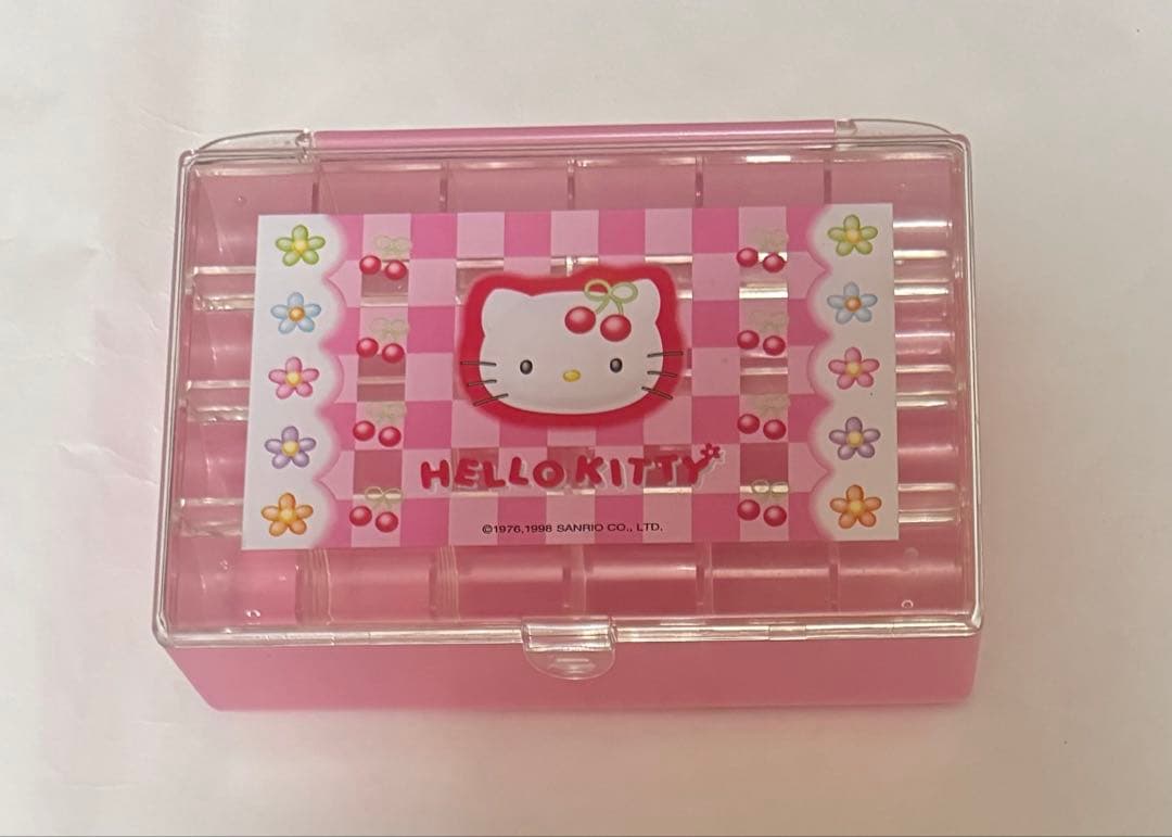 昭和レトロ ハローキティ アクセサリーケース