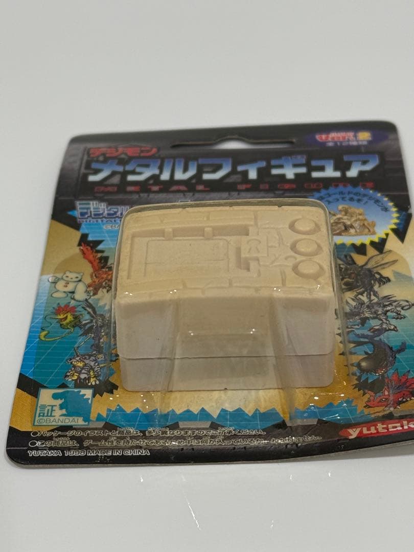 絶版97'限定/デジモンのメタルフィギュアVer2白☆新品完全未開封未展示