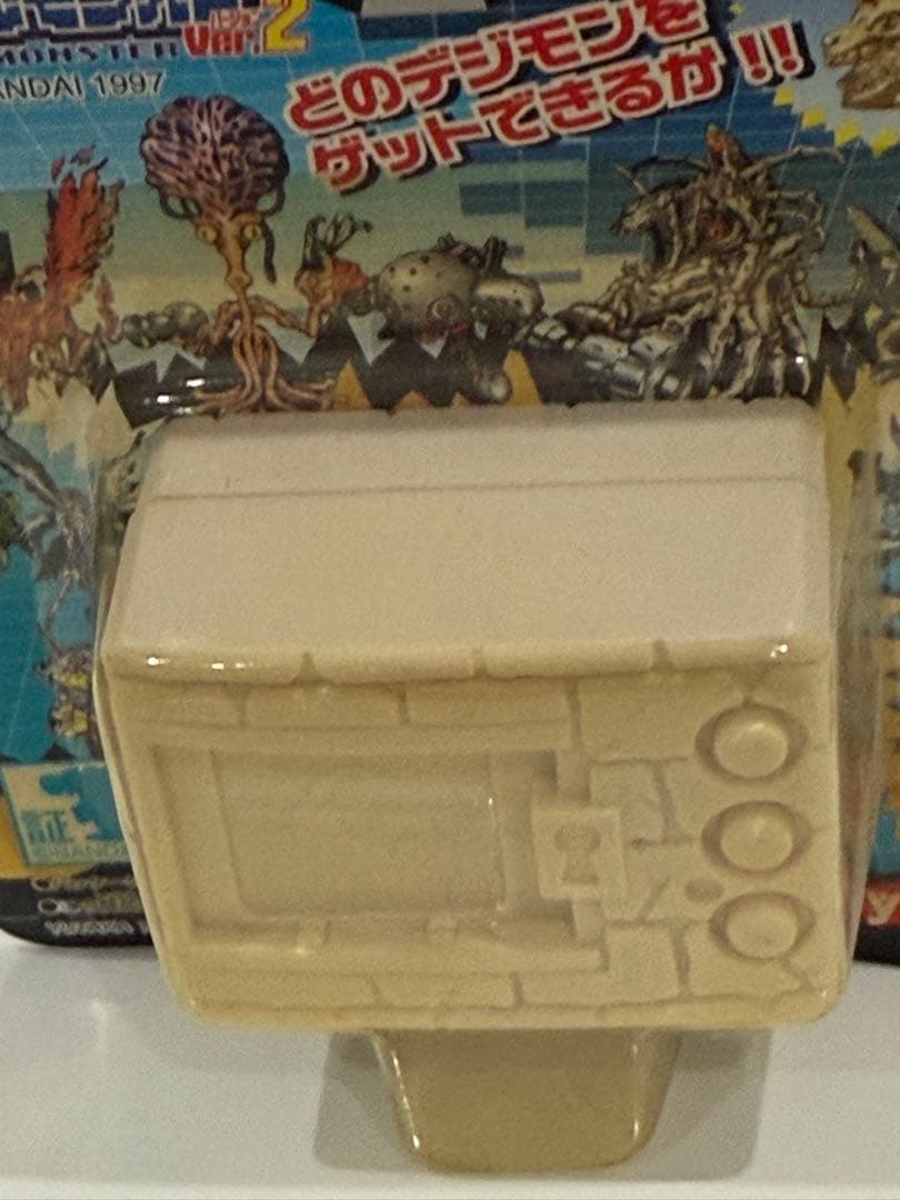 絶版97'限定/デジモンのメタルフィギュアVer2白☆新品完全未開封未展示