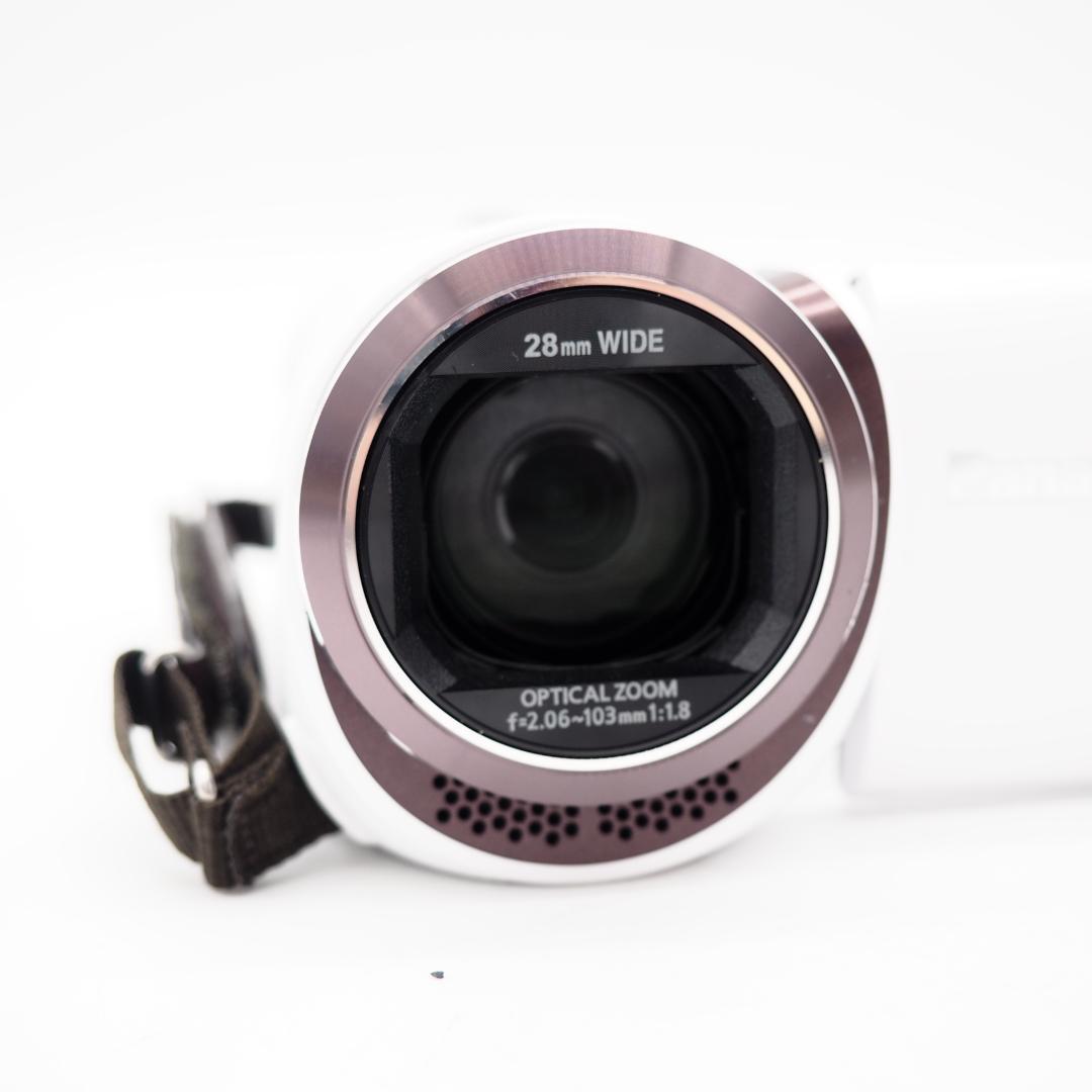 panasonic HDビデオカメラ ホワイト HC-W570M-W