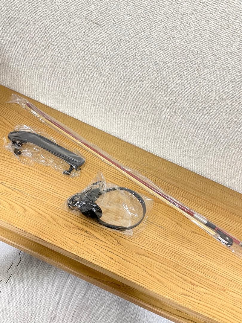 新品未使用 Amdini サイレントバイオリン エレキ 4/4 ホワイト