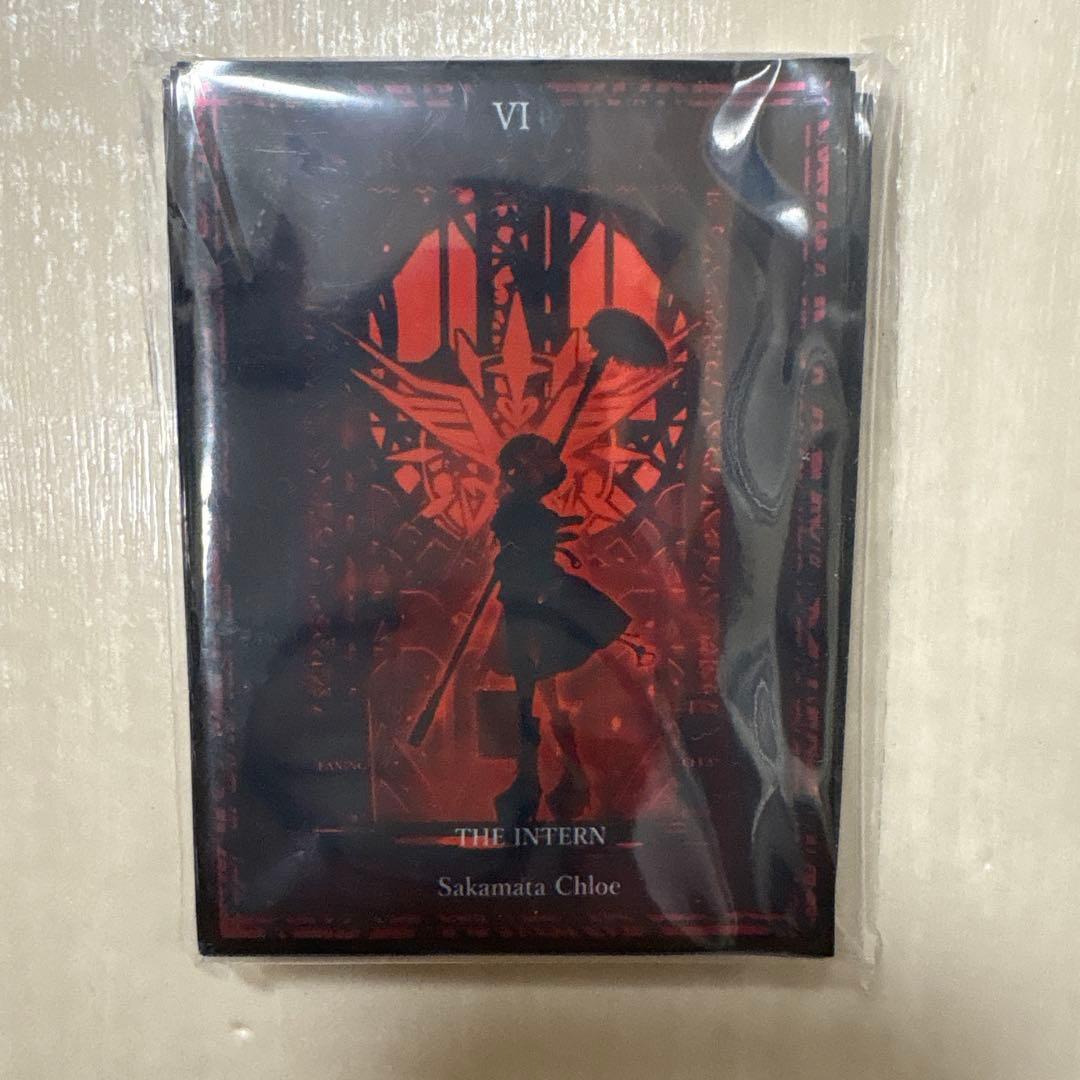 潤羽るしあ、沙花叉クロヱ、桐生ココ　タロットスリーブ