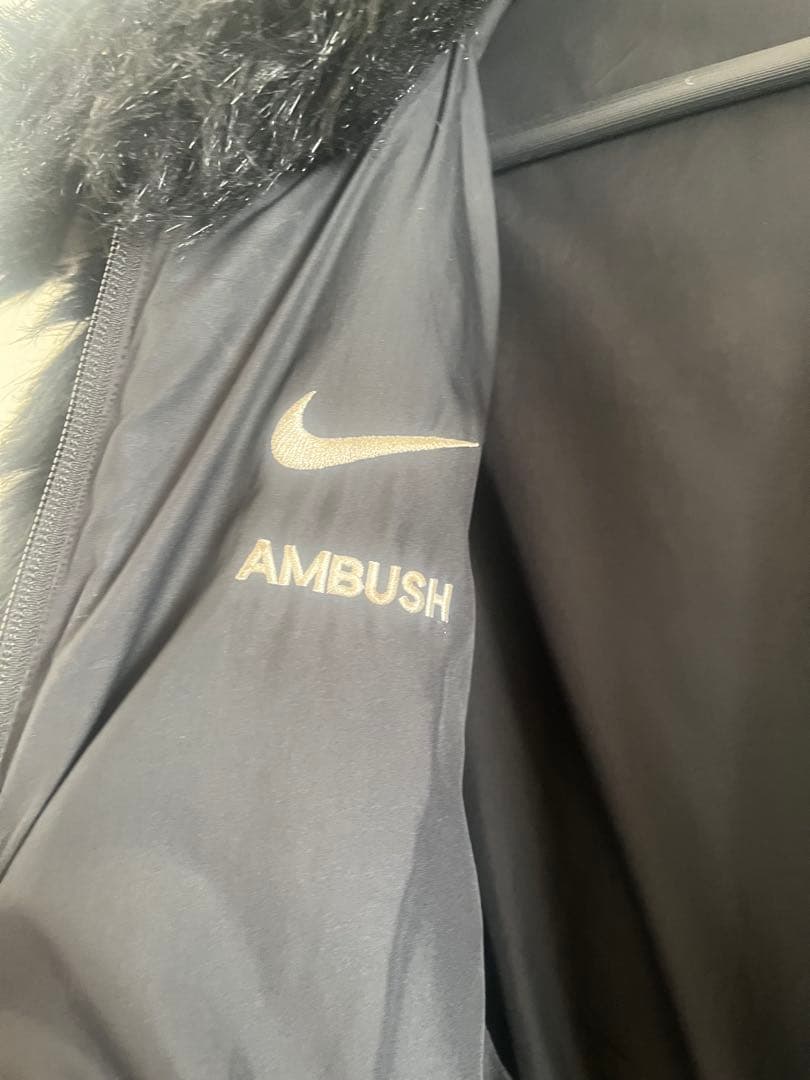 NIKE×AMBUSH ブラック　XS ユニセックス　フェイクファー