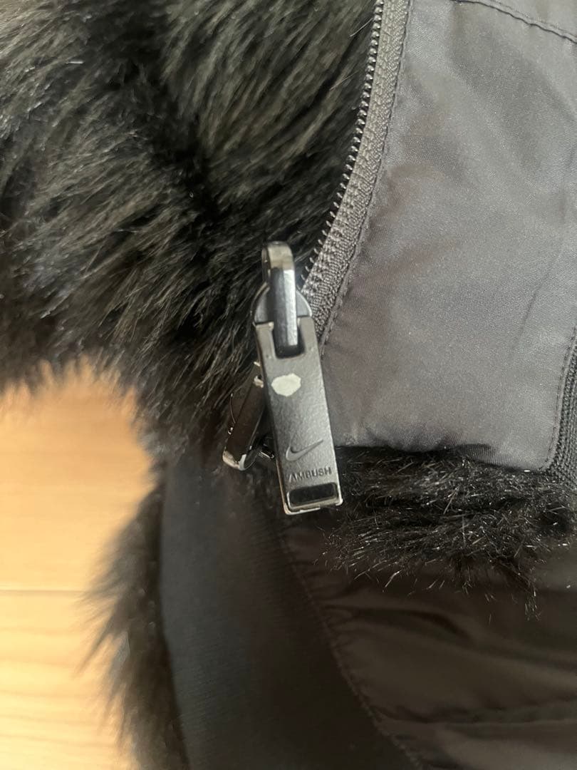 NIKE×AMBUSH ブラック　XS ユニセックス　フェイクファー