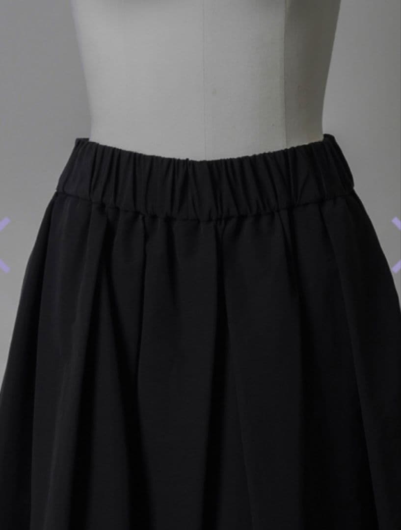 LOHENローヘン.ハイカウントグログランスカートパンツ